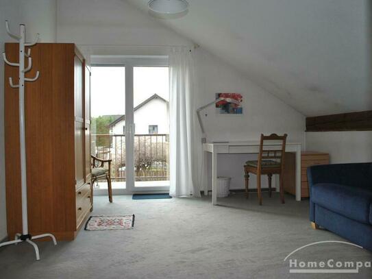Mörfelden (8055747) - gemütlich möbliertes Zimmer mit Balkon, eigener Küche & Bad