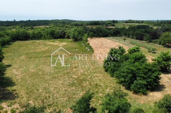 Poreč – Umgebung, Baugrundstück in einem ruhigen und schönen Dorf 14 km vom Meer entfernt