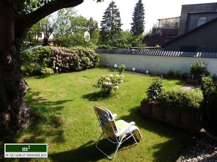 Wohnen wie im Haus! Großzügige Erdgeschosswohnung mit eigenem Eingang + Gartenanteil nähe Bärenloch