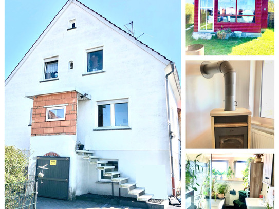 Vielfältiges Zweifamilienhaus auf großzügigem Grundstück mit Partyhaus !