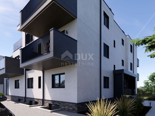 PULA, MEDULIN - schöne Wohnung mit Terrasse und Aussicht in einem Neubau 100 Meter vom Meer entfernt, TOP!