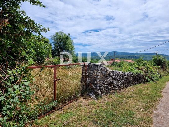 ISTRIEN, LABIN - Großes Grundstück mit Panoramablick