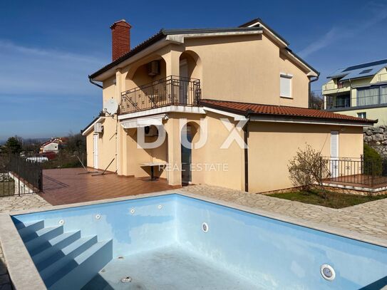 RIJEKA, ŠMRIKA - VILLA MIT POOL UND MEERBLICK!!! GELEGENHEIT!!!