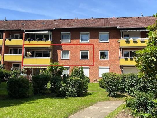 Sonnige Wohnung mit Blick ins Grüne!