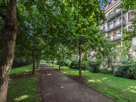 Wohnen im Grünen - EG-Wohnung mit Garten, Balkon und Stellplatz direkt am Clara-Zetkin-Park