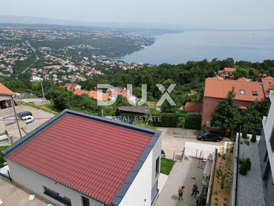 OPATIJA, BREGI - Einfamilienhaus 180m2 mit Panoramablick auf das Meer + Garten 600m2