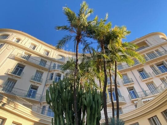 MENTON: Luxuriöse 4,5-Zi Wohnung, Terrasse mit Meerblick