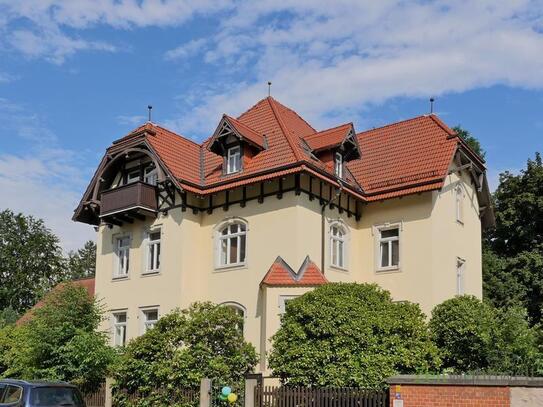 (EF0335_M) Dresden: Klotzsche, möblierte 3-Zimmer-Etagenwohnung mit Balkon im traumhaft schönen Villenviertel, WLAN inkl