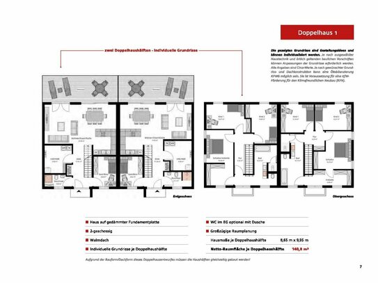 Doppelhaushälfte -Bezugsfertig-