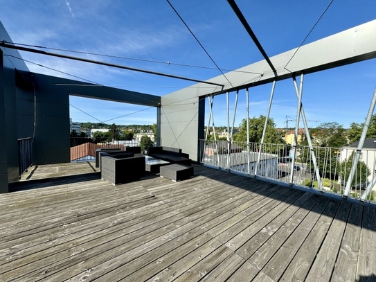 Modern arbeiten mit Dachterrasse!