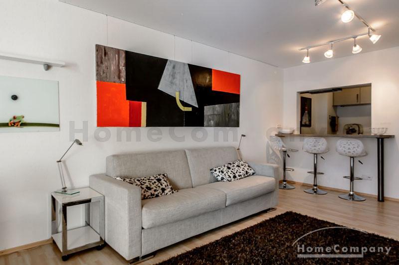 Sehr modernes und helles Apartment in einer ruhigen Seitenstraße im Stadtteil Neuhausen