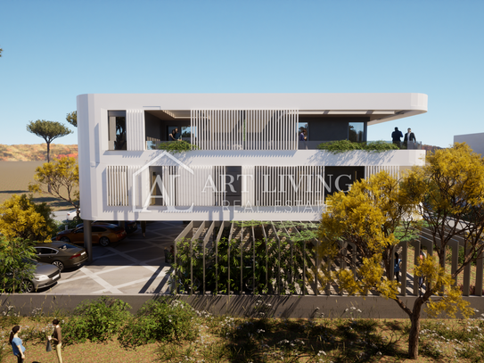 Istrien, Umag, Umgebung – luxuriöse Wohnung mit drei Schlafzimmern in einem neuen Gebäude mit Meerblick