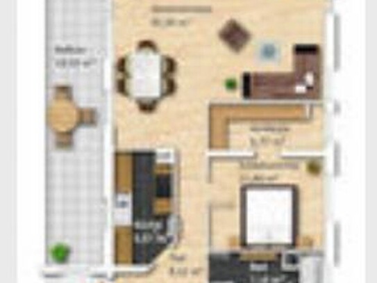 Eigennutzung oder Kapitalanlage? Sehr schöne 2 1/2 Zimmer Etagenwohnung mit großem sonnigen Balkon