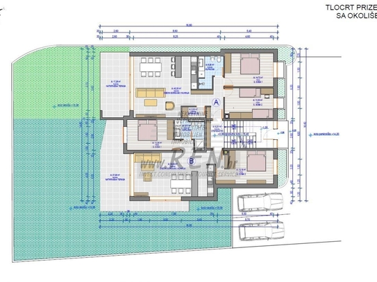 Wohnung in der Nähe von Umag - in Gebäude