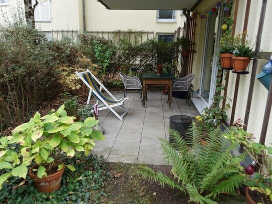 2-Zimmer-Gartenwohnung in grüner, ruhiger Lage im Glockenbachviertel, ** Reserviert **