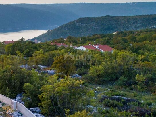 ISTRIEN, RABAC - Geräumiges Baugrundstück mit Meerblick