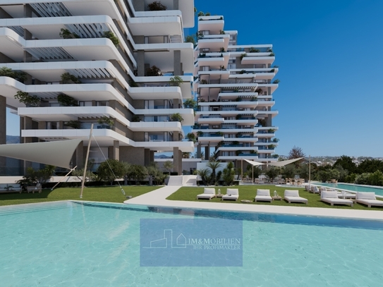 NEU IN CALPE - COSTA BLANCA - ELEGANTE 4 ZIMMER WOHNUNG MIT SPEKTAKULÄREN AUSBLICK VON DER TERRASSE