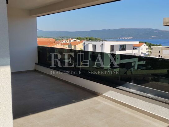 KRK - Luxusapartment mit Pool und Meerblick