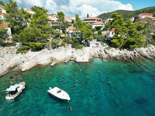 Kroatien, Insel Korcula, wunderschönes Haus direkt am Meer zu verkaufen