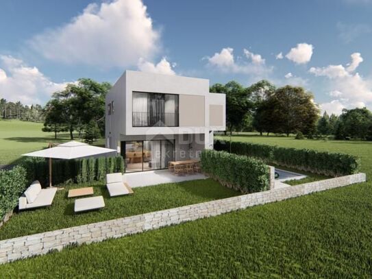 ŠIBENIK, PIROVAC – Modernes Duplex mit Garten im Bau