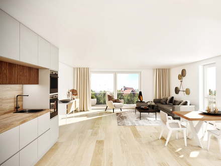 Perfekt für Familien: Moderne 4-Zimmer-Wohnung mit großzügigem Garten!