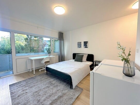 Erstbezug nach Sanierung - 1-Zimmer Apartment in Frankfurt