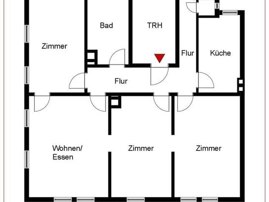 4 Zimmer-Wohnung in guter Lage !