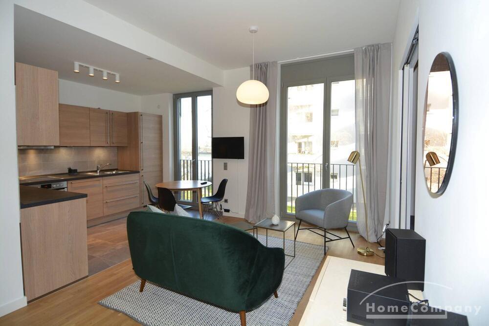 2-Zimmer-Wohnung mit Spreeblick in Tiergarten, Berlin, möbliert - Foto 1