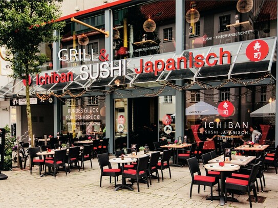 Gastronomie/Restaurant/Bar in Innenstadtlage - Ichiban Grill & Sushi