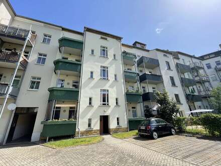 Ideal für Kapitalanleger: vermietete 2-Zimmerwohnung mit Balkon in Stötteritz!