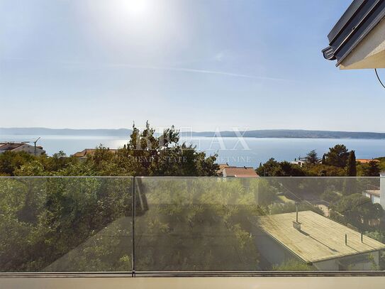 Crikvenica - Apartment mit Panoramablick auf das Meer