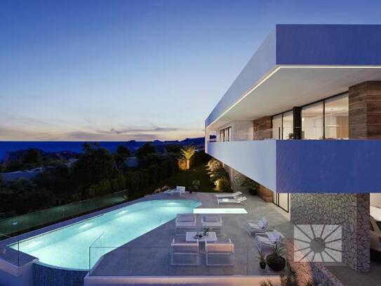 Villa Brisa de Mar moderne Luxusvilla zu verkaufen Residencial Jazmines Cumbre del Sol