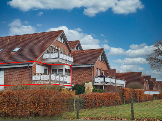 Helle 3-Zimmer-Wohnung mit Balkon in Nordhorn-Bookholt