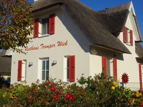 Reetgedecktes Ferienhaus in Glowe, provisionsfrei