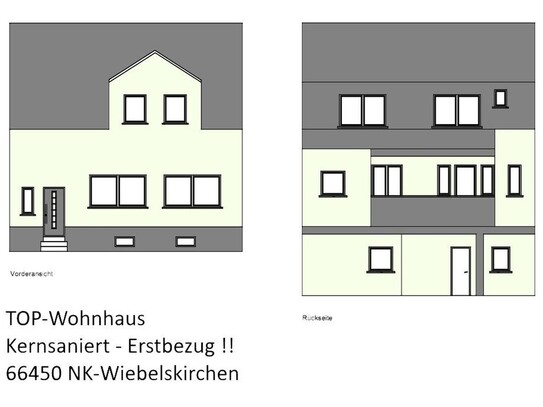 TOP-Wohnhaus - ERSTBEZUG - mit Balkon, Terrasse, Garten, Garage !!!