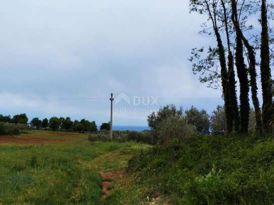 ISTRIEN, POREČ (Umgebung) - Baugrundstück mit Meerblick