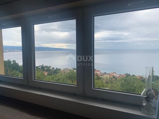 OPATIJA - Wohnung, 78,53 m2, 2 Schlafzimmer + Wohnzimmer, Parkplatz, Panorama-Meerblick !!!