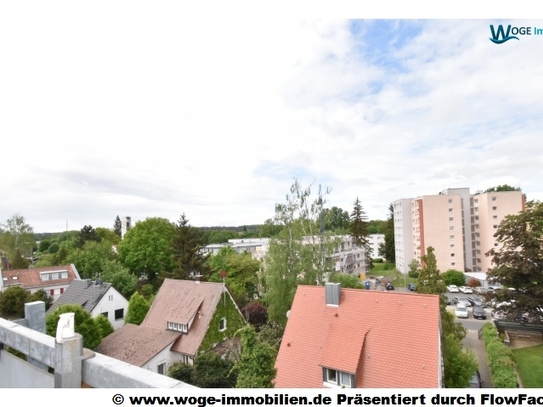 Toller Ausblick: 1-Zi-Penthouse-Whg mit Dachterrasse und Stellplatz