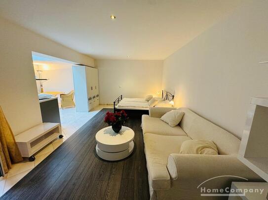 Modern möbliertes Souterrain-Apartment in Waldtrudering