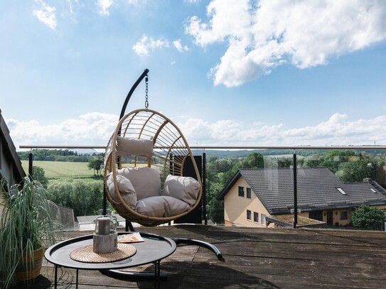 Exklusives Wohnen mit beeindruckender Panorama-Dachterrasse