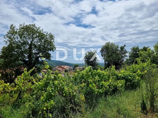 ISTRIEN, LABIN - Baugrundstück mit Panoramablick