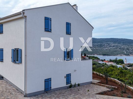 INSEL CRES, CRES - Apartment mit Garten, Parkplatz und Meerblick