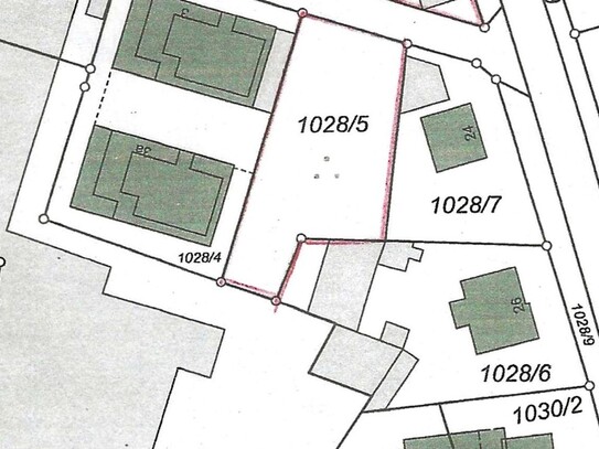 Exklusives Baugrundstück in sehr zentraler Lage mit genehmigter Bauvoranfrage