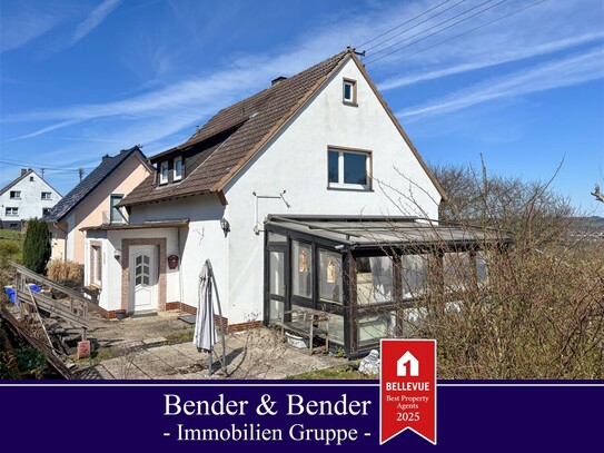 Renovierungsbedürftiges Einfamilienhaus mit Wintergarten in Ortsrandlage zw. Hamm und Wissen!