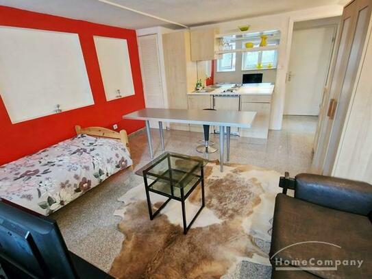 Kirchrode, Modern möbliertes, freundliches 20 qm Apartment im Souterrain