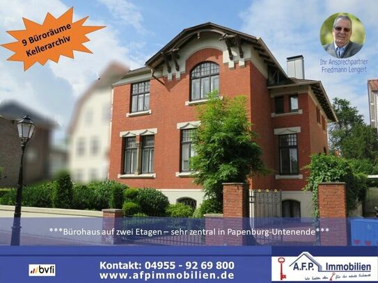 ***Bürohaus Villa Papenburg***
***exklusives Büro/Praxis in Papenburg-Untenende***