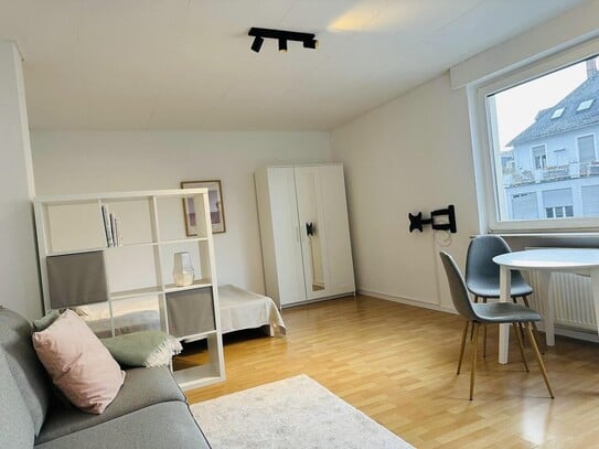 Möblierte-1 Zimmer Wohnung in Kurparknähe