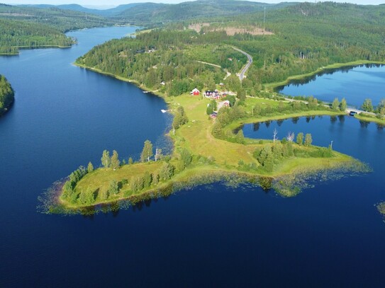 Halbinsel in unvergleichbarer Traumlage in Schweden auch als Kapitalanlage oder Voll-Existenz