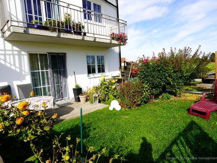 Vermietete 3 Zimmer Wohung mit Terrasse, Garten in Tannheim