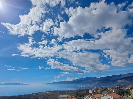 KASTAV, BRESTOVICE - Doppelhaushälfte mit Panoramablick